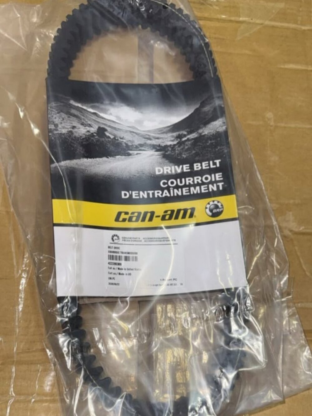 BRP 422280366 Can-Am Clutch Drive Belt Outlander Renegade Max 1000R